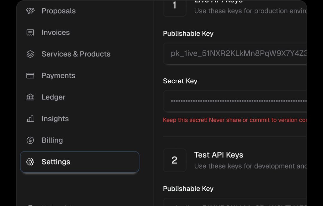 Easy Product & Service Setup